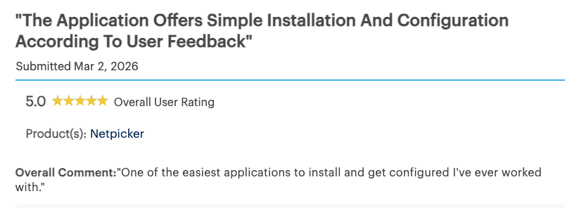 Netpicker review